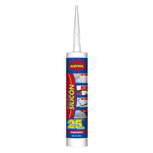 Sellador transparente de silicón